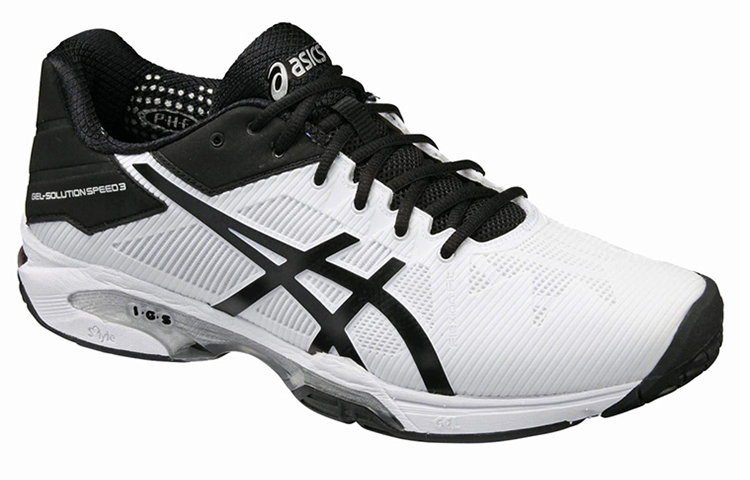 Lookbook ASICS Gel-Solution Speed 3 'Putih Hitam' TL768-0190