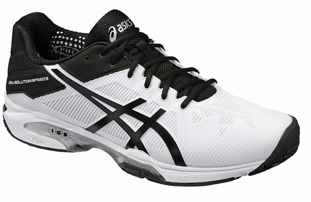 ASICS Gel-Solution Speed 3 'Putih Hitam' TL768-0190 Lookbook ASICS Gel-Solution Speed 3 'Putih Hitam' TL768-0190
