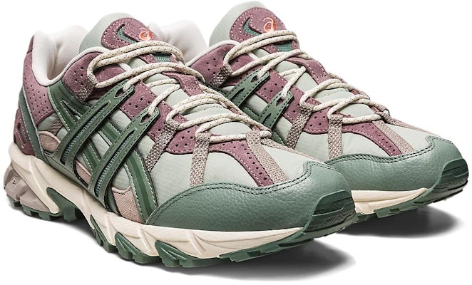 Asics Gel-Sonoma 15-50 防滑耐磨輕便 低筒 跑步鞋 男款 綠褐 Lookbook Asics Gel-Sonoma 15-50 防滑耐磨輕便 低筒 跑步鞋 男款 綠褐