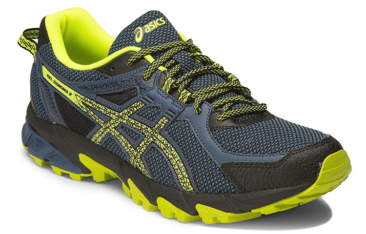 Lookbook アシックス ゲルソノマ2 青黒黄 (Ashikksu Gerusonoma 2 AoKuroKi) T634N-5107