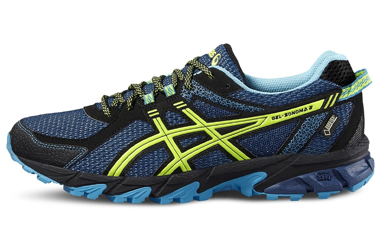 ASICS Gel-Sonoma 2 G-TX 'Blue Yellow' T638N-5807