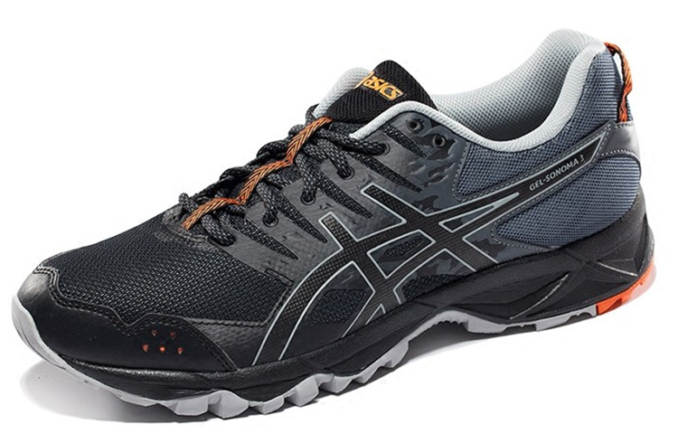 Order Asics Gel-Sonoma 3 舒適 耐磨 低筒 跑步鞋 男款 黑灰色