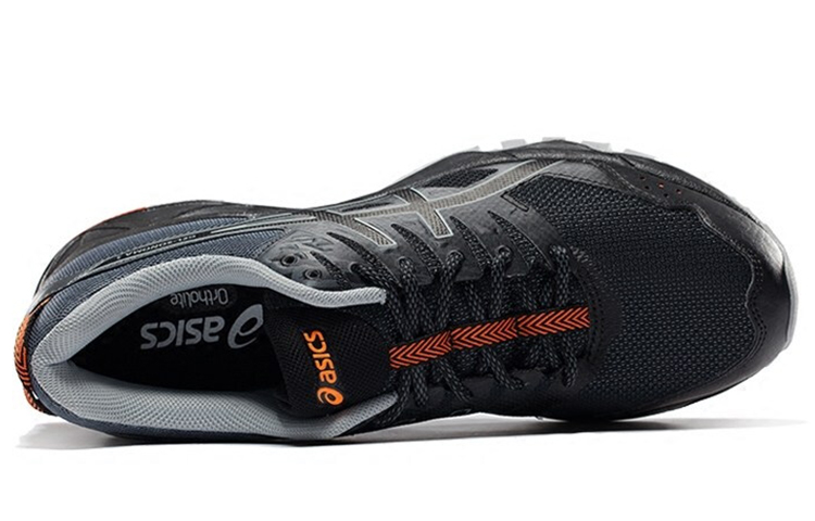 Lookbook Asics Gel-Sonoma 3 舒適 耐磨 低筒 跑步鞋 男款 黑灰色