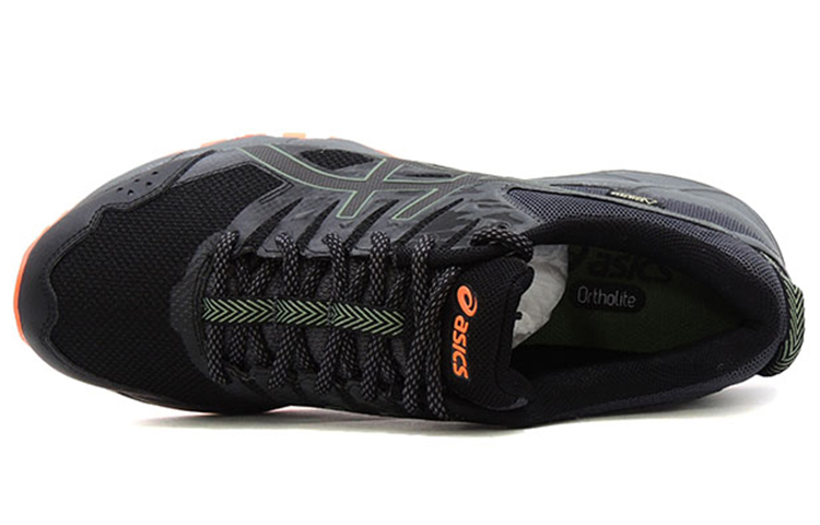 Lookbook 亚瑟士Gel-Sonoma 3 G-TX 黑橙配色跑鞋 T727N-002