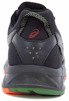 Shop Asics Gel-Sonoma 3 G-Tx 減震防滑運動跑步鞋 黑綠拼色