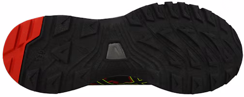 Shop Asics Gel-Sonoma 3 G-Tx 耐磨防滑 低筒跑步鞋 紅黑