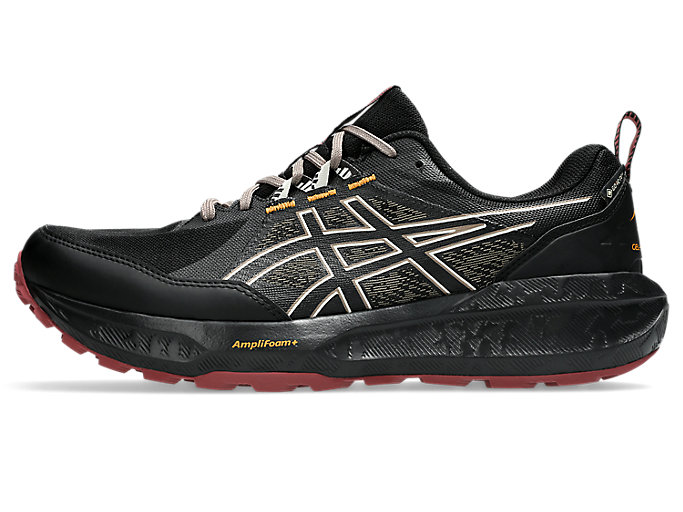 ASICS GEL-SONOMA 8 GTX Trail Running Shoes Black/Brisket Red 1011B977-005