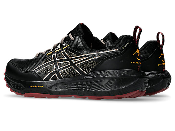 Lookbook ASICS GEL-SONOMA 8 GTX Trail Running Shoes Black/Brisket Red 1011B977-005