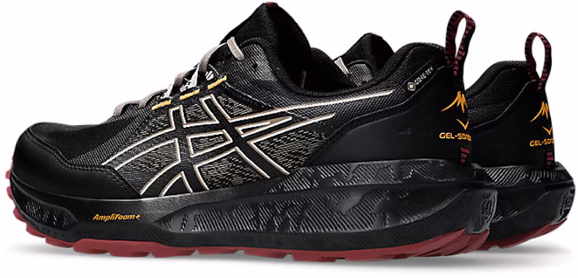 亚瑟士 GEL-SONOMA 8 GTX 越野跑鞋 黑色/红色 1011B977-005 Shop 亚瑟士 GEL-SONOMA 8 GTX 越野跑鞋 黑色/红色 1011B977-005
