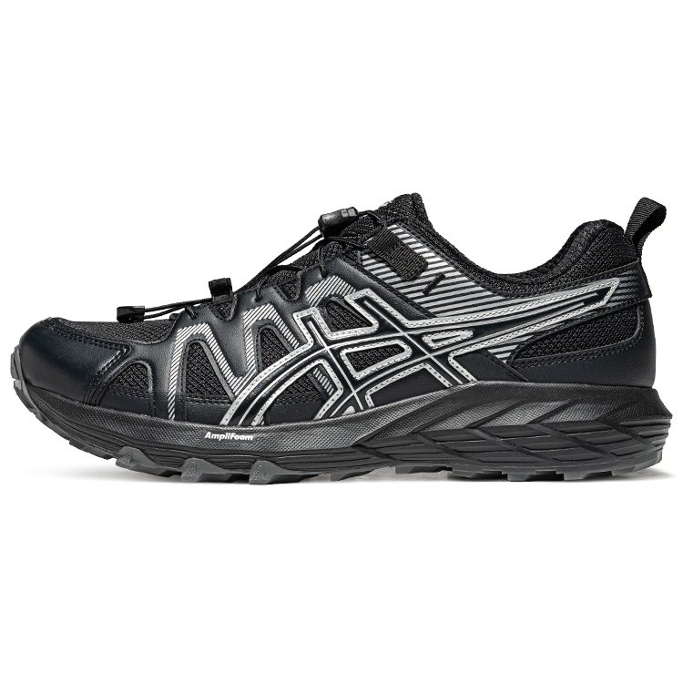 ASICS Gel-Sonoma FE Hiking Shoes Silver Black Fabric Synthetic Stylish Comfort 1011B999-001