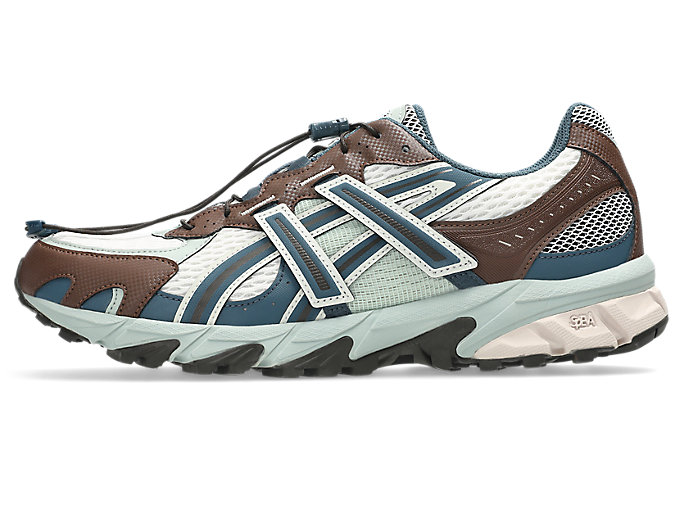 Cheap ASICS GEL-SONOMA TR62 Sepatu Lari Trail Cream/Raw Indigo 1203A876-100