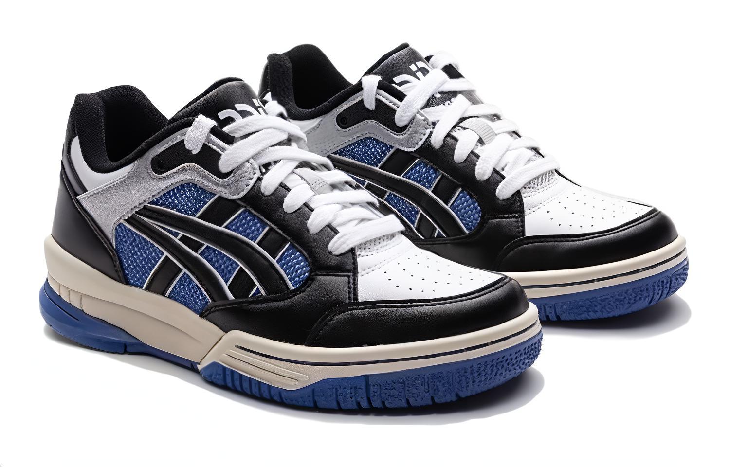 Shop 亚瑟士 Gel-Spotlyte 低帮蓝黑白配色 1204A127-100