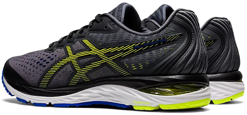 Asics Gel-Stratus 緩震防滑 低筒運動跑步鞋 石墨灰 Shop Asics Gel-Stratus 緩震防滑 低筒運動跑步鞋 石墨灰