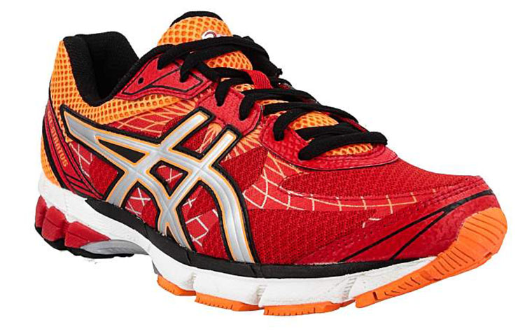 Lookbook Asics Gel-Stratus 緩震防滑 低筒運動跑步鞋 紅