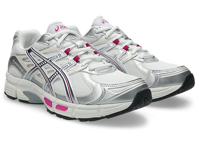 Order ASICS GEL-STRATUS MC Running Shoes White/Raspberry 1203B049-101