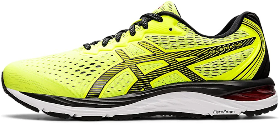 Asics Gel-Stratus 減震防滑運動跑步鞋 亮黃色 Buy Asics Gel-Stratus 減震防滑運動跑步鞋 亮黃色