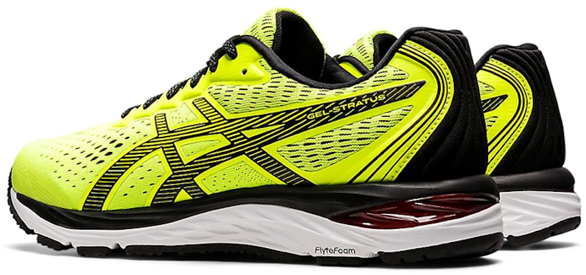 Asics Gel-Stratus 減震防滑運動跑步鞋 亮黃色 Shop Asics Gel-Stratus 減震防滑運動跑步鞋 亮黃色