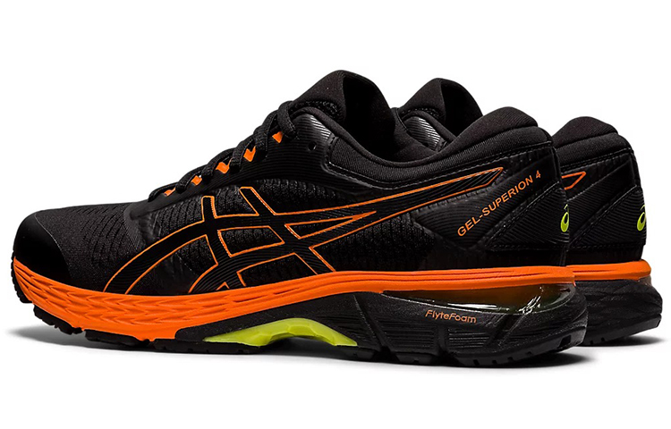 Shop 아식스 젤슈페리온 4 '블랙오렌지' 1011A998-003