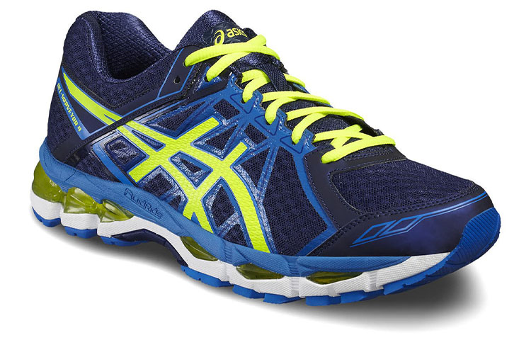 Lookbook ASICS Gel-Surveyor 4 ''Blau Gelb'' T5C4N-4201