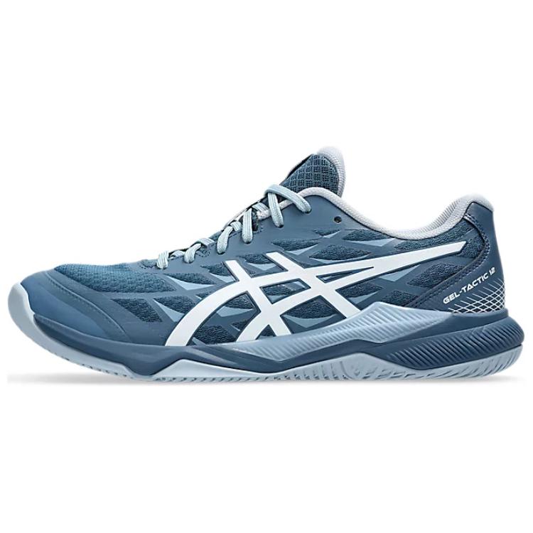 Asics Gel-Tactic 12 Training Shoes Retro Blue - Comfortable & Breathable. 1071A090-401