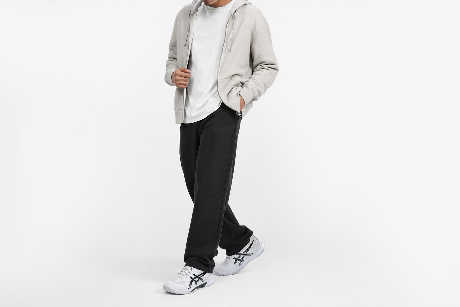 Order ASICS GEL-TACTIC 13 Indoor Court Shoes White/Black 1073A078-100