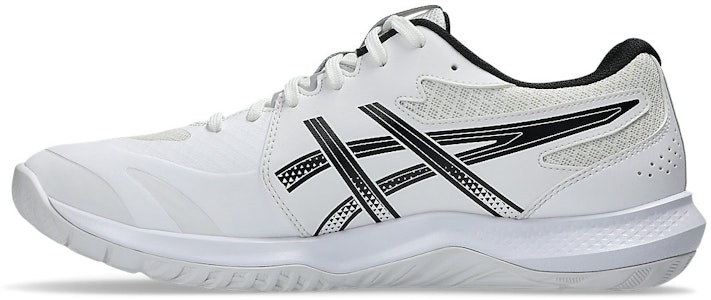 아식스 젤택틱 13 실내 코트화 화이트/블랙 1073A078-100 Shop 아식스 젤택틱 13 실내 코트화 화이트/블랙 1073A078-100