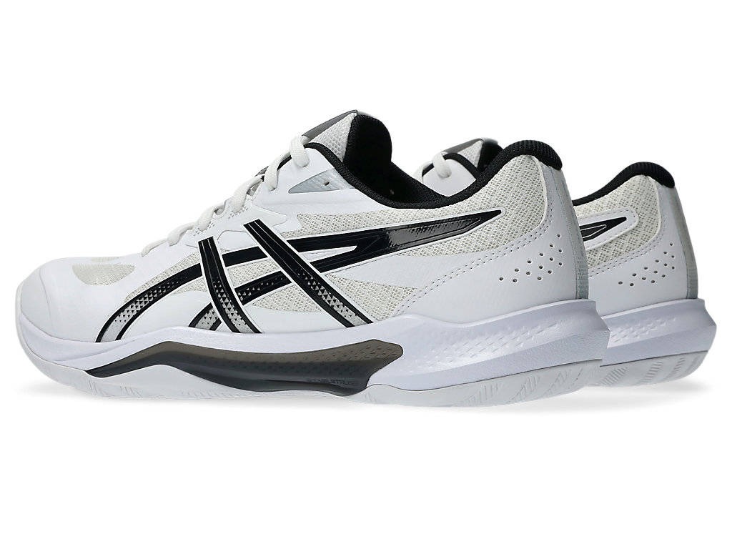 Shop ASICS GEL-TACTIC 13 Indoor Court Shoes White/Black 1073A078-100