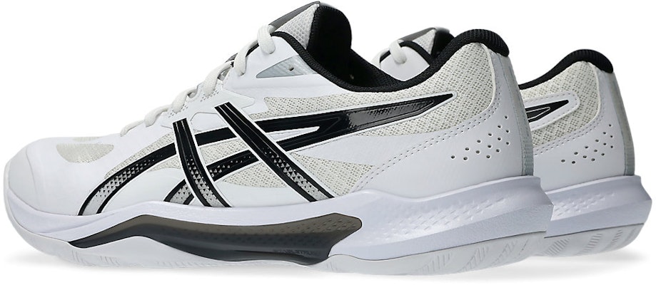 ASICS GEL-TACTIC 13 Indoor Court Shoes White/Black 1073A078-100 Shop ASICS GEL-TACTIC 13 Indoor Court Shoes White/Black 1073A078-100