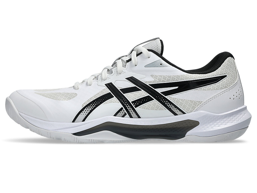 Cheap ASICS GEL-TACTIC 13 室內運動鞋 白/黑 1073A078-100