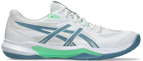 ASICS Gel-Tactic 13 Indoor Sports Shoes White/Saba Blue 1073A079-102 ASICS Gel-Tactic 13 Indoor Sports Shoes White/Saba Blue 1073A079-102