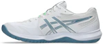 Shop 아식스 젤택틱 13 실내 스포츠화 화이트/사바 블루 1073A079-102