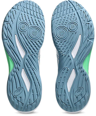 아식스 젤택틱 13 실내 스포츠화 화이트/사바 블루 1073A079-102 Sizing 아식스 젤택틱 13 실내 스포츠화 화이트/사바 블루 1073A079-102