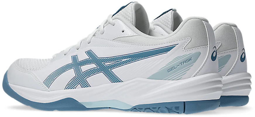 アシックス GEL-TASK 4 室内コートシューズ ホワイト/サバブルー 1071A103-103 Lookbook アシックス GEL-TASK 4 室内コートシューズ ホワイト/サバブルー 1071A103-103