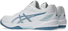 Lookbook アシックス GEL-TASK 4 室内コートシューズ ホワイト/サバブルー 1071A103-103