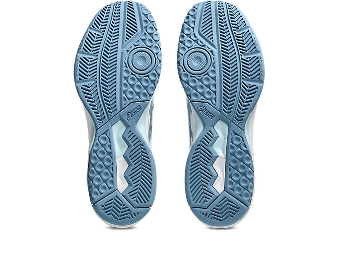 Sizing アシックス GEL-TASK 4 室内コートシューズ ホワイト/サバブルー 1071A103-103