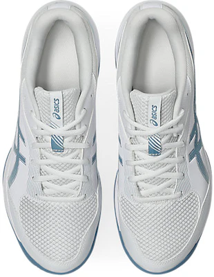 ASICS GEL-TASK 4 Scarpe Indoor Bianche/Blu Saba 1071A103-103 Sizing ASICS GEL-TASK 4 Scarpe Indoor Bianche/Blu Saba 1071A103-103