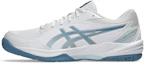 Cheap アシックス GEL-TASK 4 室内コートシューズ ホワイト/サバブルー 1071A103-103