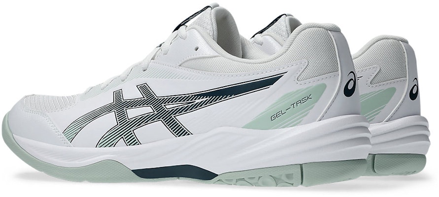 ASICS GEL-TASK 4 Zapatos de Voleibol/Pista Blanco/Tranquil Teal 1071A103-102 Lookbook ASICS GEL-TASK 4 Zapatos de Voleibol/Pista Blanco/Tranquil Teal 1071A103-102