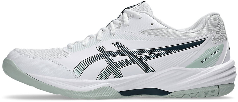 ASICS GEL-TASK 4 Zapatos de Voleibol/Pista Blanco/Tranquil Teal 1071A103-102 Cheap ASICS GEL-TASK 4 Zapatos de Voleibol/Pista Blanco/Tranquil Teal 1071A103-102