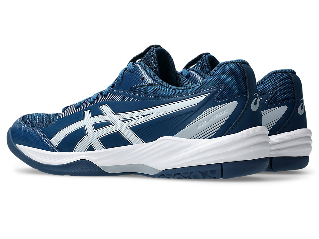 Lookbook ASICS GEL-TASK 4 Volleyball/Sports Shoes Mako Blue/White 1071A103-401