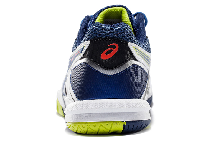 Shop アシックス ゲルタスク 白青黄カラーブロック (Ashikksu Gerutasuku ShiroAoKi Karāburokku) B505Y-0142