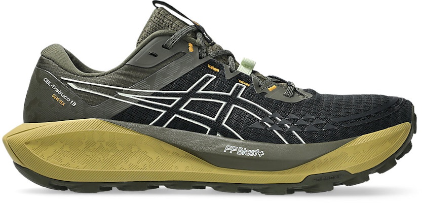 ASICS GEL-TRABUCO 13 GTX Trail Running Shoes Black/Whisper Green 1011B978-003 Buy ASICS GEL-TRABUCO 13 GTX Trail Running Shoes Black/Whisper Green 1011B978-003