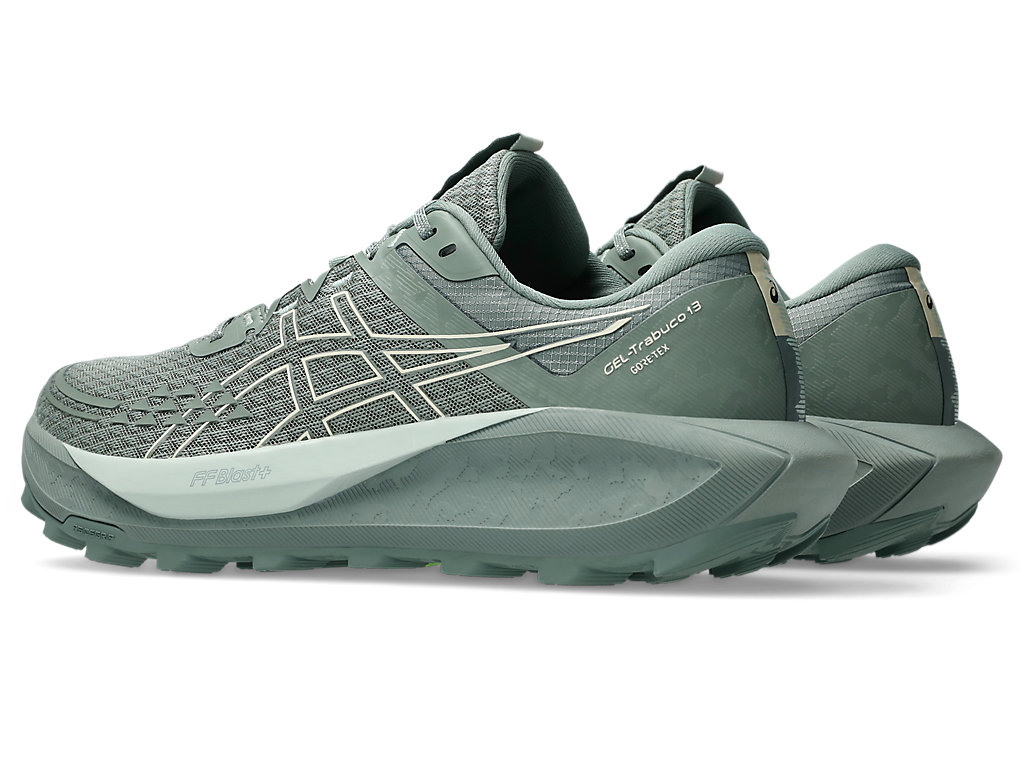 Lookbook Zapatos de Trail Running ASICS GEL-Trabuco 13 GTX Azul Monument/Vainilla 1011B978-400