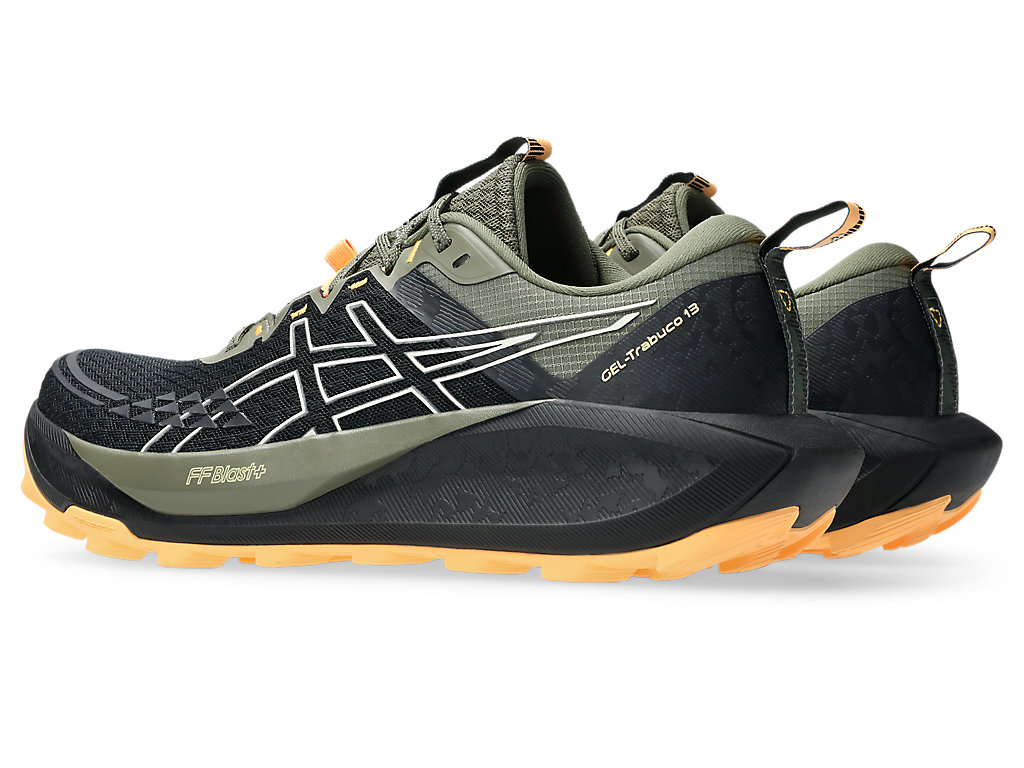 Shop アシックス GEL-トラブコ 13 トレイルランニングシューズ ブラック/クリーム 1011B973-002