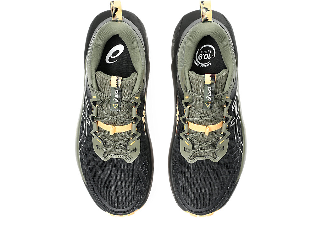 Sizing アシックス GEL-トラブコ 13 トレイルランニングシューズ ブラック/クリーム 1011B973-002