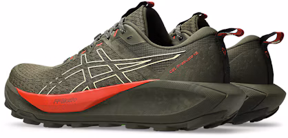 Lookbook ASICS GEL-TRABUCO 13 Trail Running Shoes Brown Stone/Wheat Yellow 1011B973-200