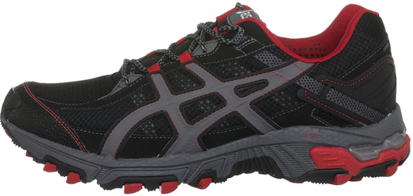 ASICS Gel-Trabuco 14 'Black Grey Red' T1D1N-9074 Buy ASICS Gel-Trabuco 14 'Black Grey Red' T1D1N-9074