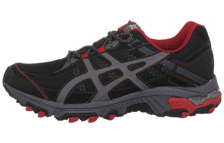 ASICS Gel-Trabuco 14 'Black Grey Red' T1D1N-9074