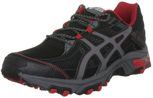 Lookbook ASICS Gel-Trabuco 14 'Black Grey Red' T1D1N-9074