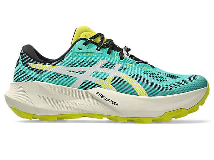 ASICS GEL-Trabuco 14 Trail Running Shoes Aurora Green/Light Dust 1011C166-300